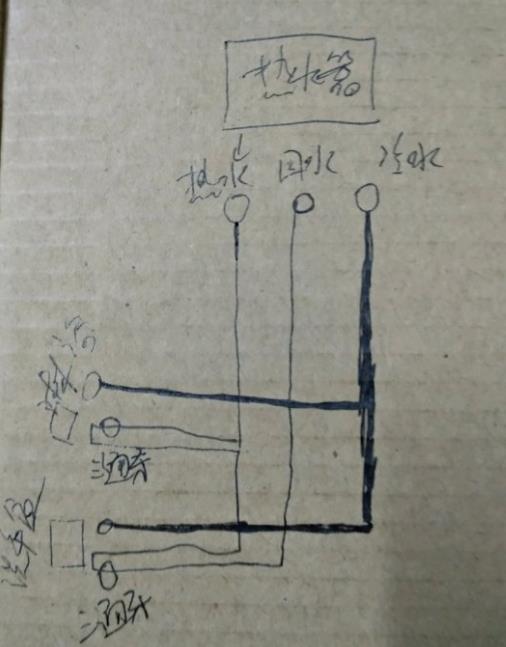 兩個衛(wèi)生間回水圖示意，看高級水工師傅是如何布局的！