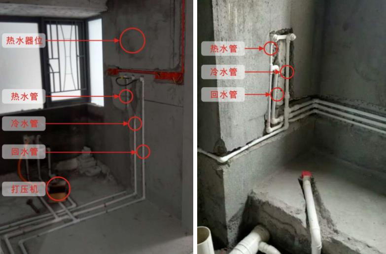 家裝循環(huán)水水管實拍圖，看整體布局方式是怎樣的？